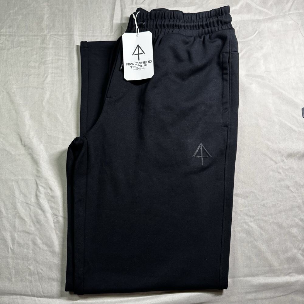 Arrowhead Tactical Carrier Sweatpants Mens Extra Large XL Midnight Black